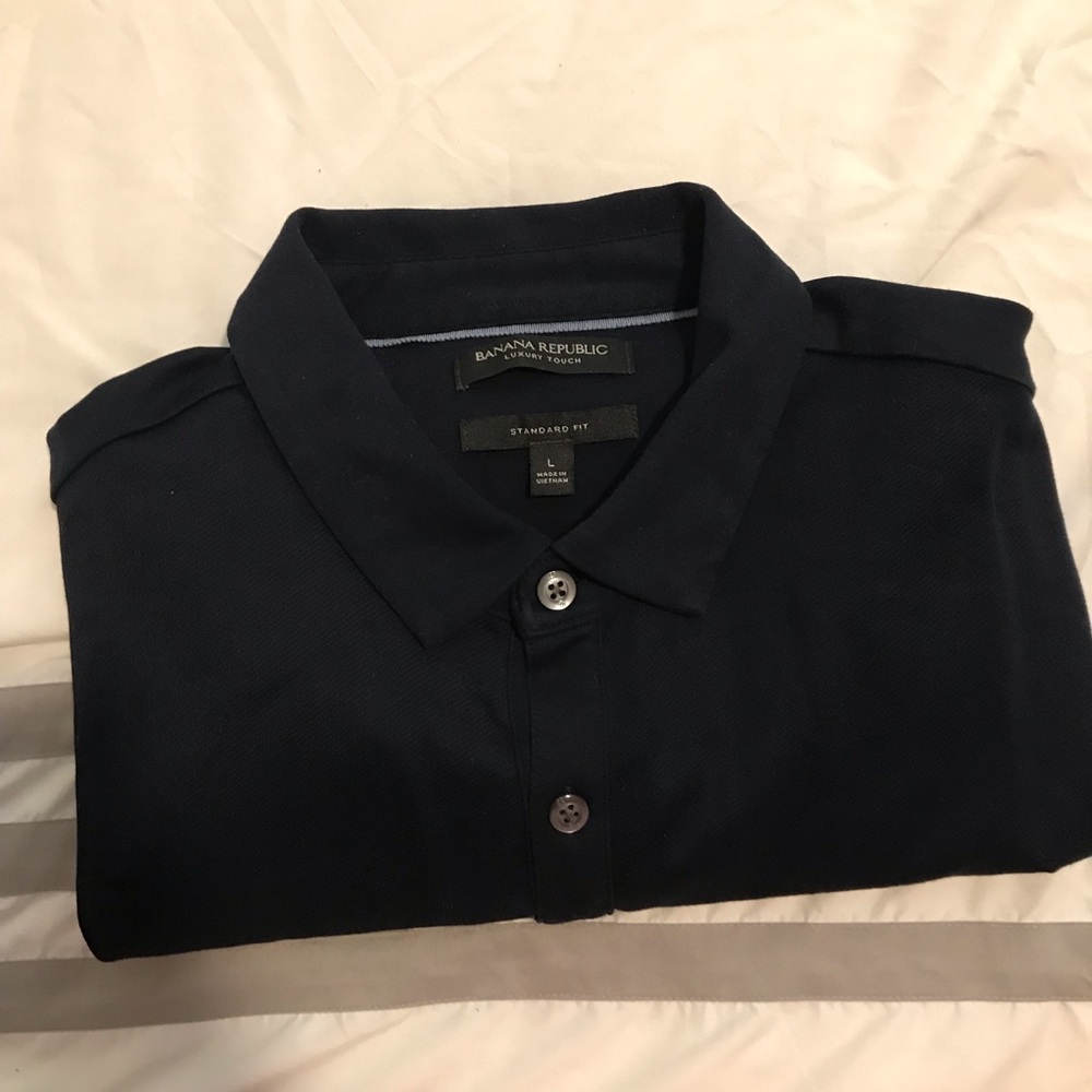 BANANA REPUBLIC Luxury Touch Polo - Picture 6 of 8